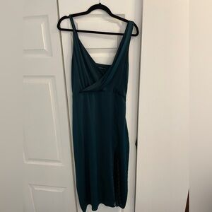 Zara Deep Green Midi Dress